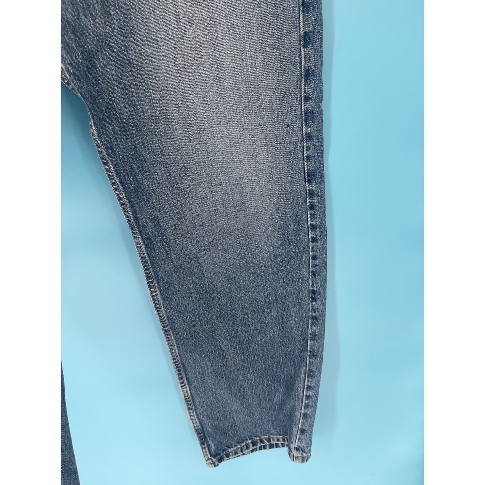 Vintage Harley Davidson Jeans Mens 42x34Riding 100% Cotton Biker Blues Workwear - Picture 2 of 8